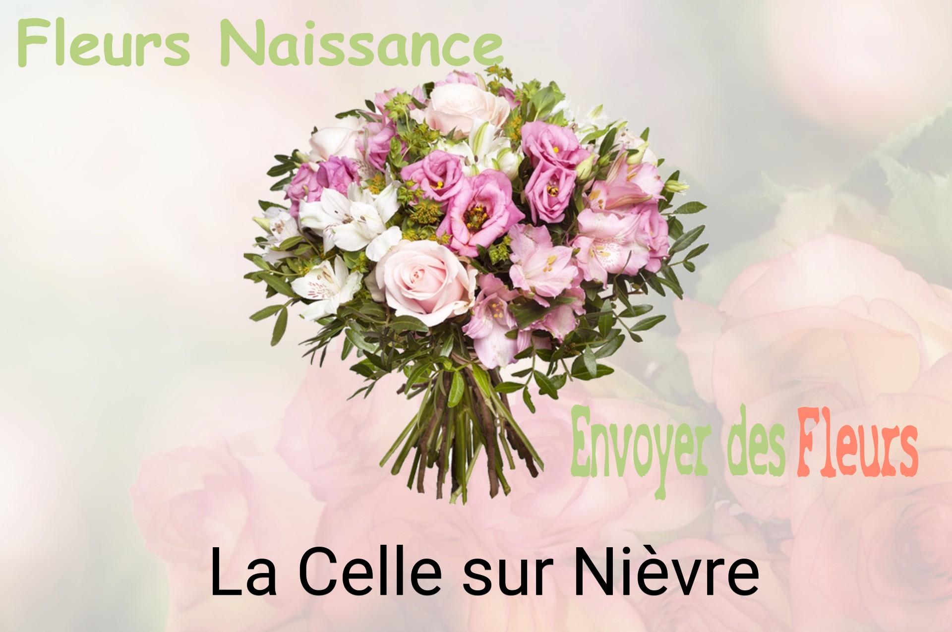 Bouquet de fleurs de naissance livré à La Celle-sur-Nièvre