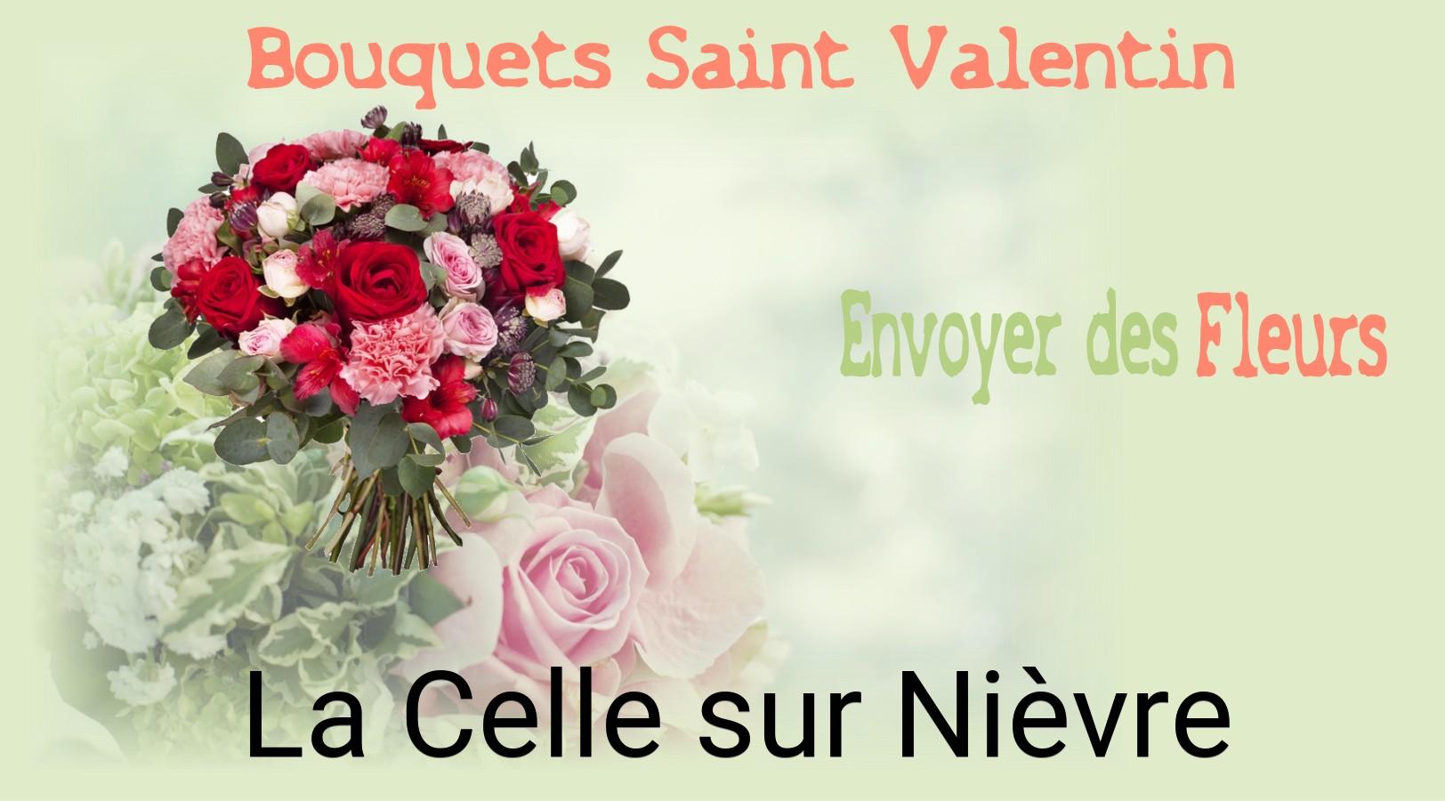 Roses de Saint-Valentin livrées à La Celle-sur-Nièvre